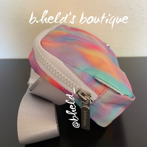 lululemon Everywhere Belt Bag in Prism Wash Print Multi/Vapor Pink (1L) New NWT - Picture 8 of 15